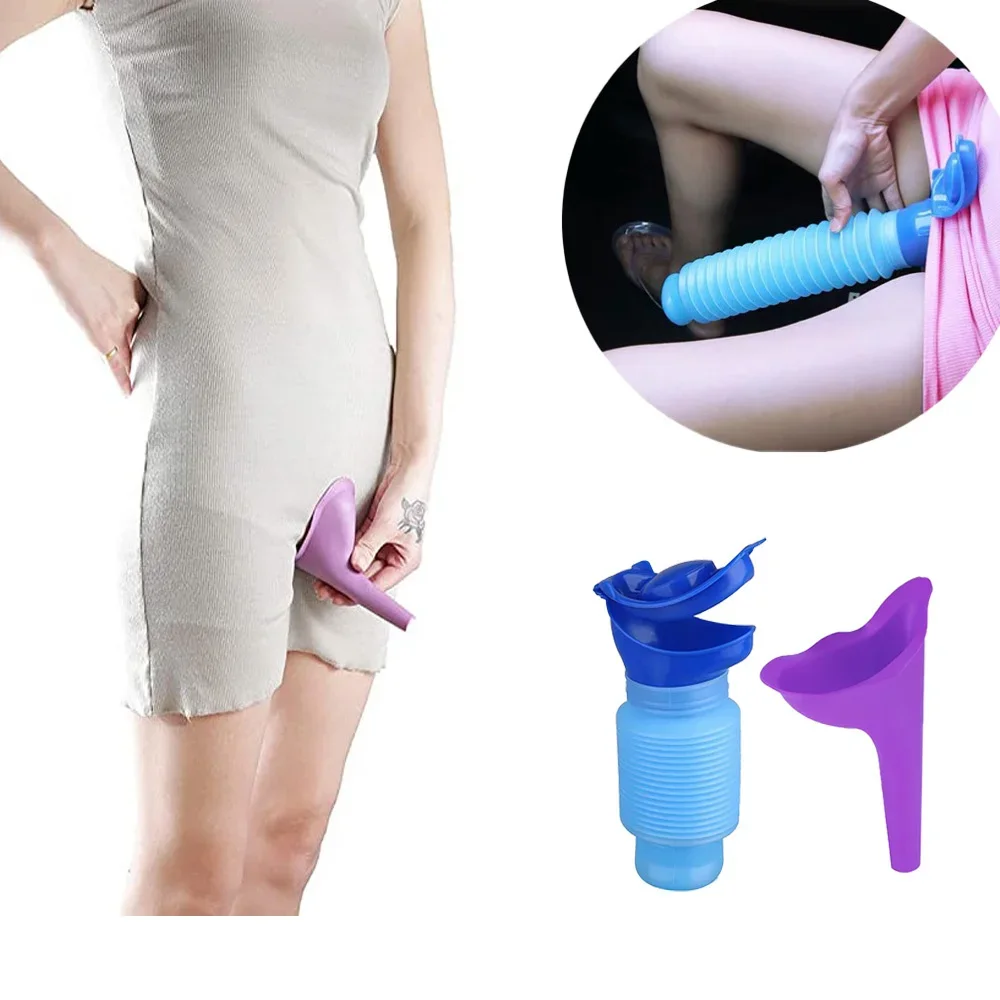 Outdoor Camping Urinal - 휴대용 750ML 야외용 소변기 여성 남성