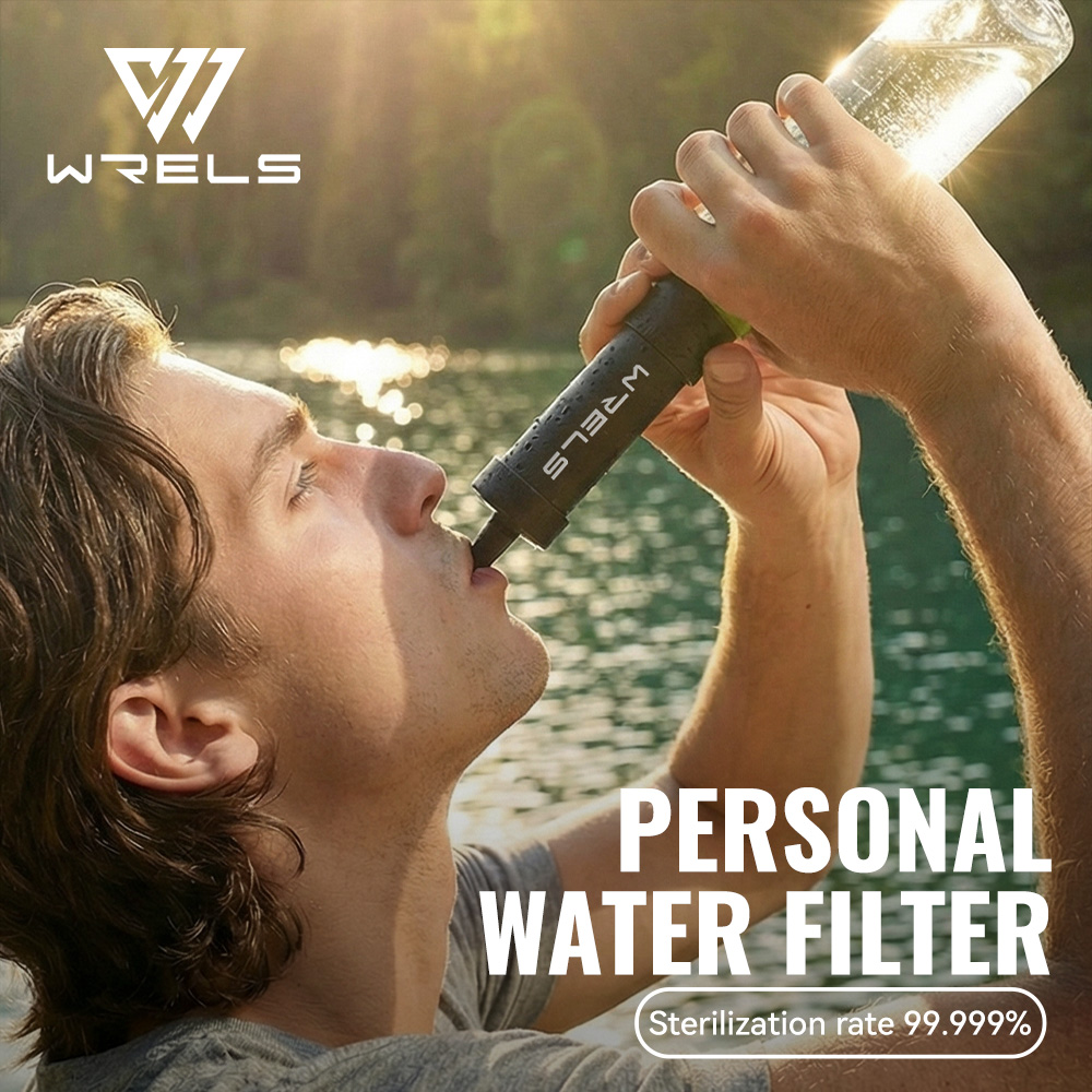 Outdoor Camping Water Filter - WERLS 하이킹 개인용 미니 정수 빨대