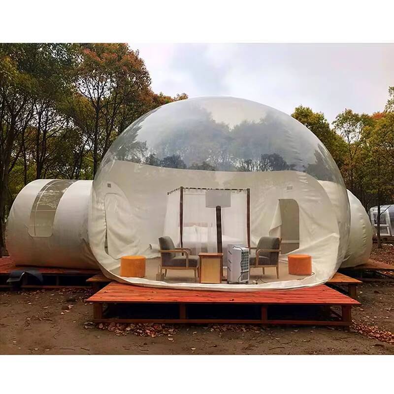Outdoor Camping Rental - 도매 야외 대형 투명 캠핑 PVC
