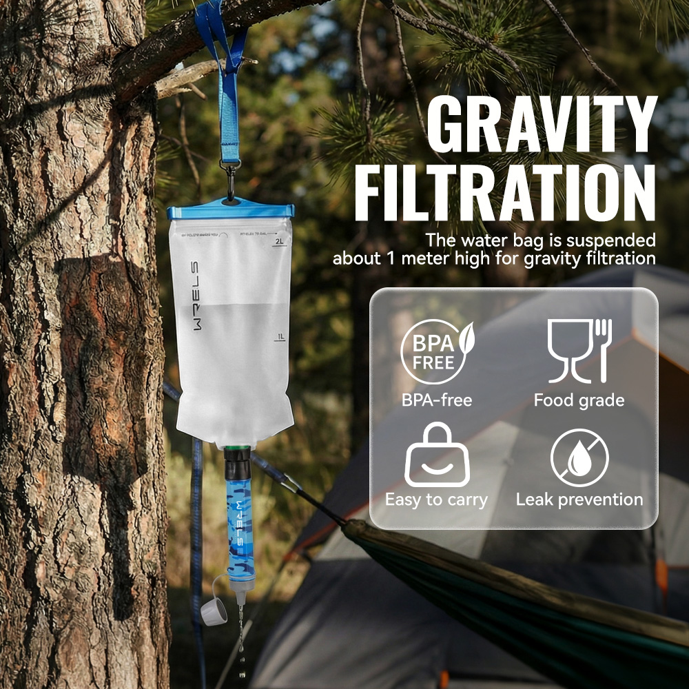 WRELS 야외 하이킹 미니 캠핑 정수 필터 고품질 휴 - Outdoor Camping Water Filter 리뷰 및 가격