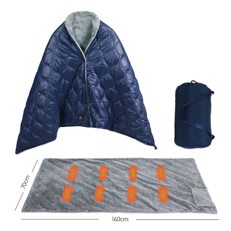 야외 캠핑 기숙사를 위한 USB 추진 불침투성 난방 담 - Outdoor Camping Heated Blanket 리뷰 및 가격
