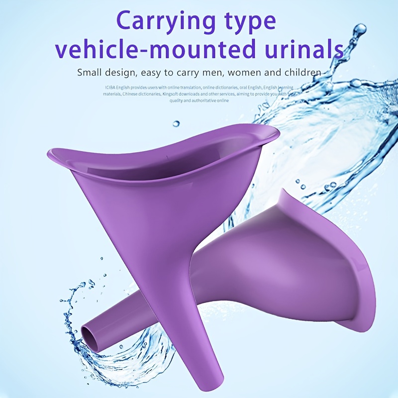 휴대용 여성 서 소변기 재사용 가능한 자동차 소변기 비 - Outdoor Camping Urinal 리뷰 및 가격