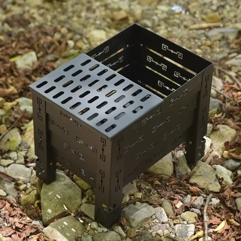 다기능 캠핑 장작 난로, 접이식 휴대용, 야외 캠핑 및 - Outdoor Camping Stove 리뷰 및 가격