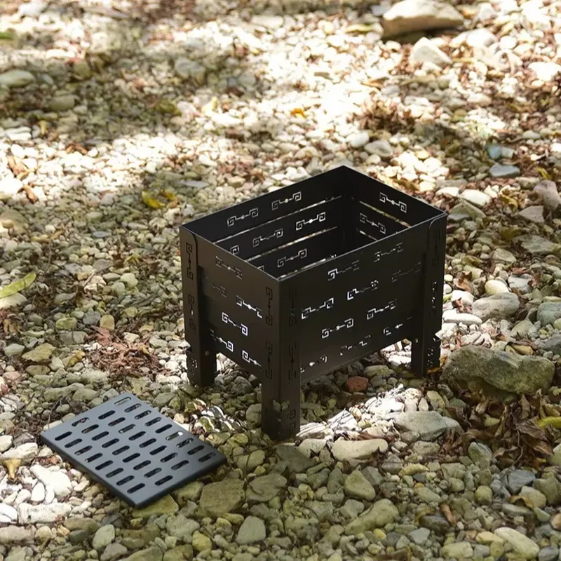 다기능 캠핑 장작 난로, 접이식 휴대용, 야외 캠핑 및 - Outdoor Camping Stove 리뷰 및 가격