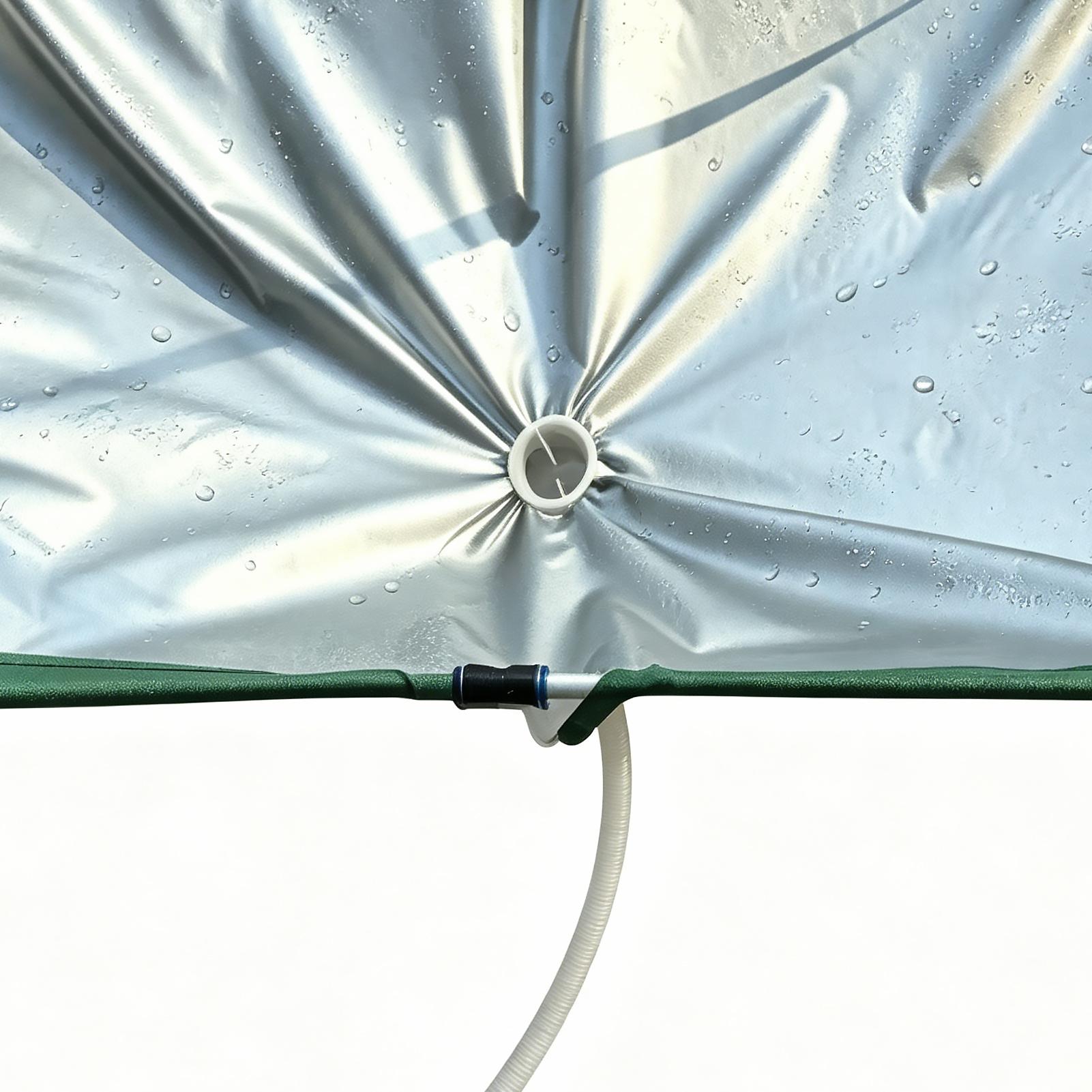 정원용 빗물 수집기 1개, 호스가 있는 천 소재 빗물  - Outdoor Camping Water Filter 리뷰 및 가격