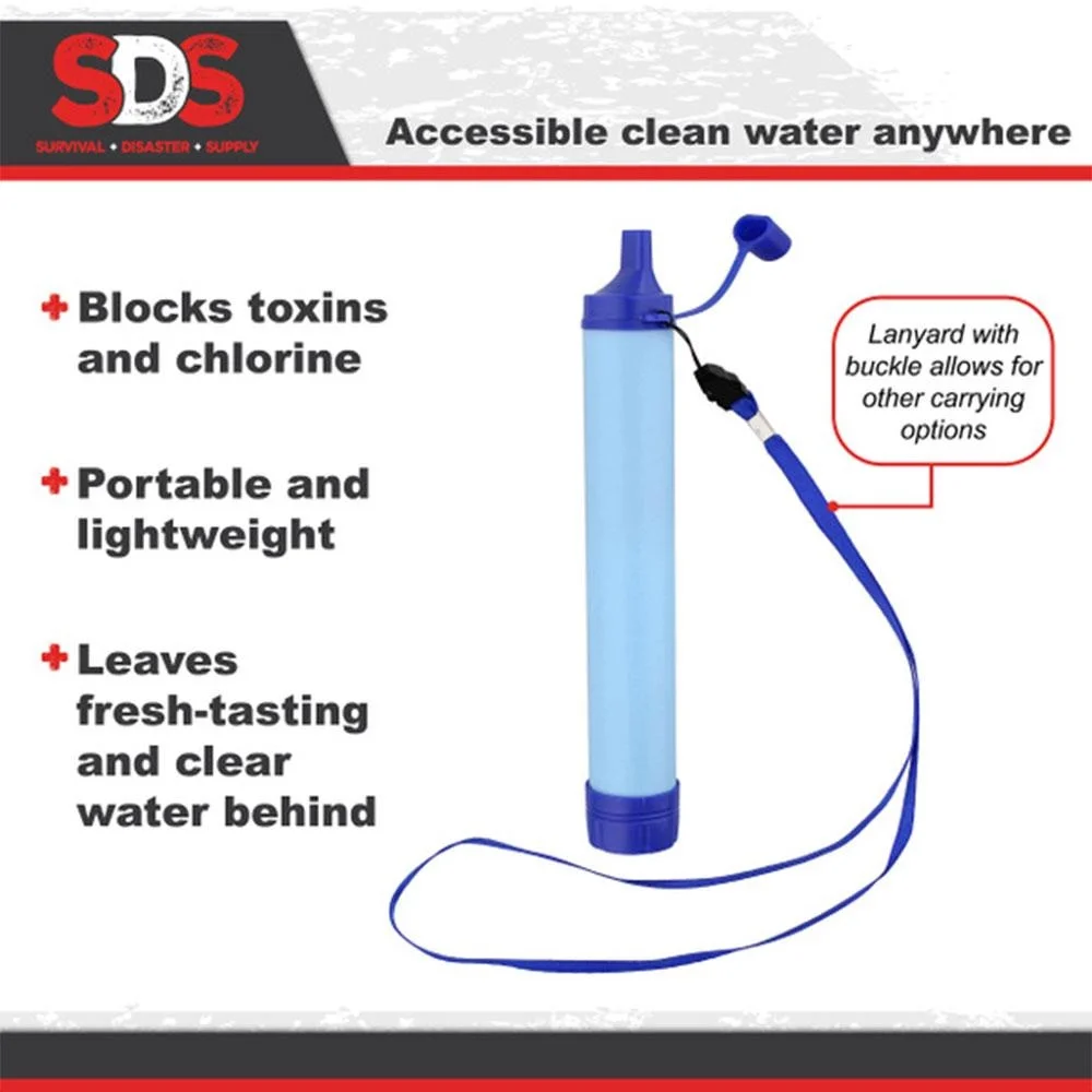 휴대용 야외 정수기 캠핑 하이킹 비상 생존 필터 휴대용 - Outdoor Camping Water Filter 리뷰 및 가격