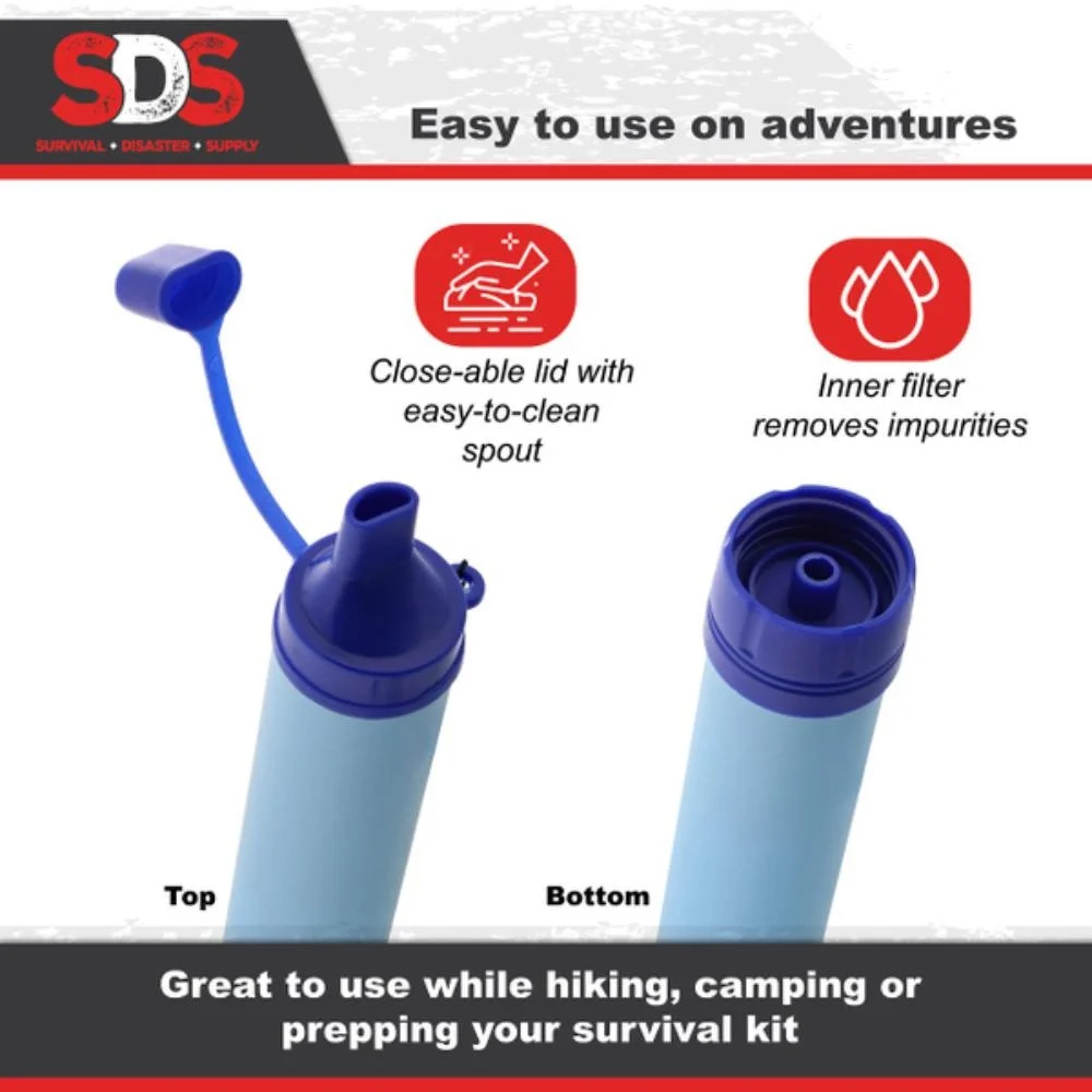 휴대용 야외 정수기 캠핑 하이킹 비상 생존 필터 휴대용 - Outdoor Camping Water Filter 리뷰 및 가격