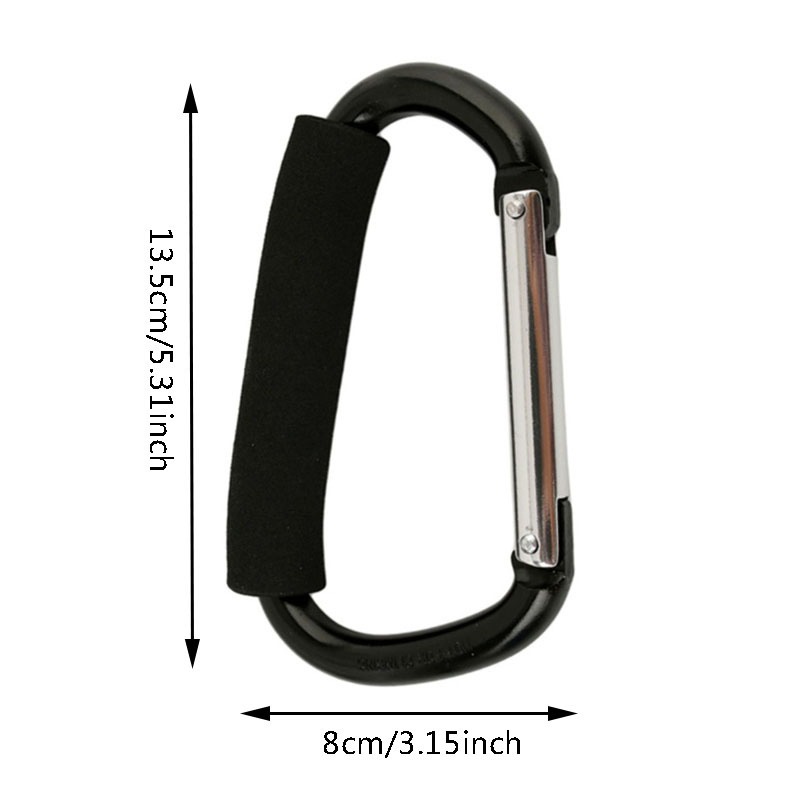 135mm * 8mm 대형 카라비너 ​​후크 (스폰지  - Outdoor Camping Shop 리뷰 및 가격