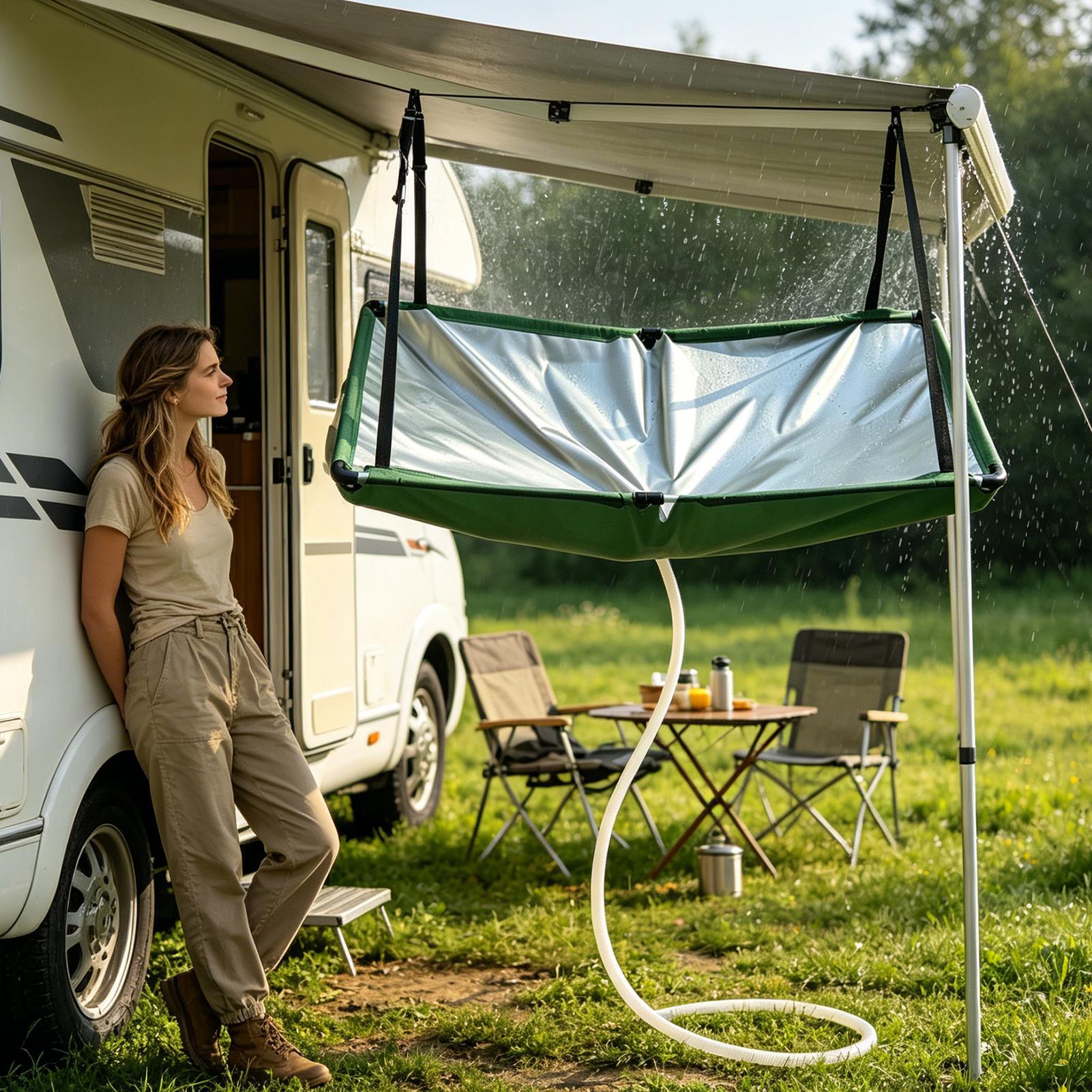 정원용 물 수확기, 호스가 있는 천 소재 레인 콜렉터, - Outdoor Camping Water Filter 리뷰 및 가격