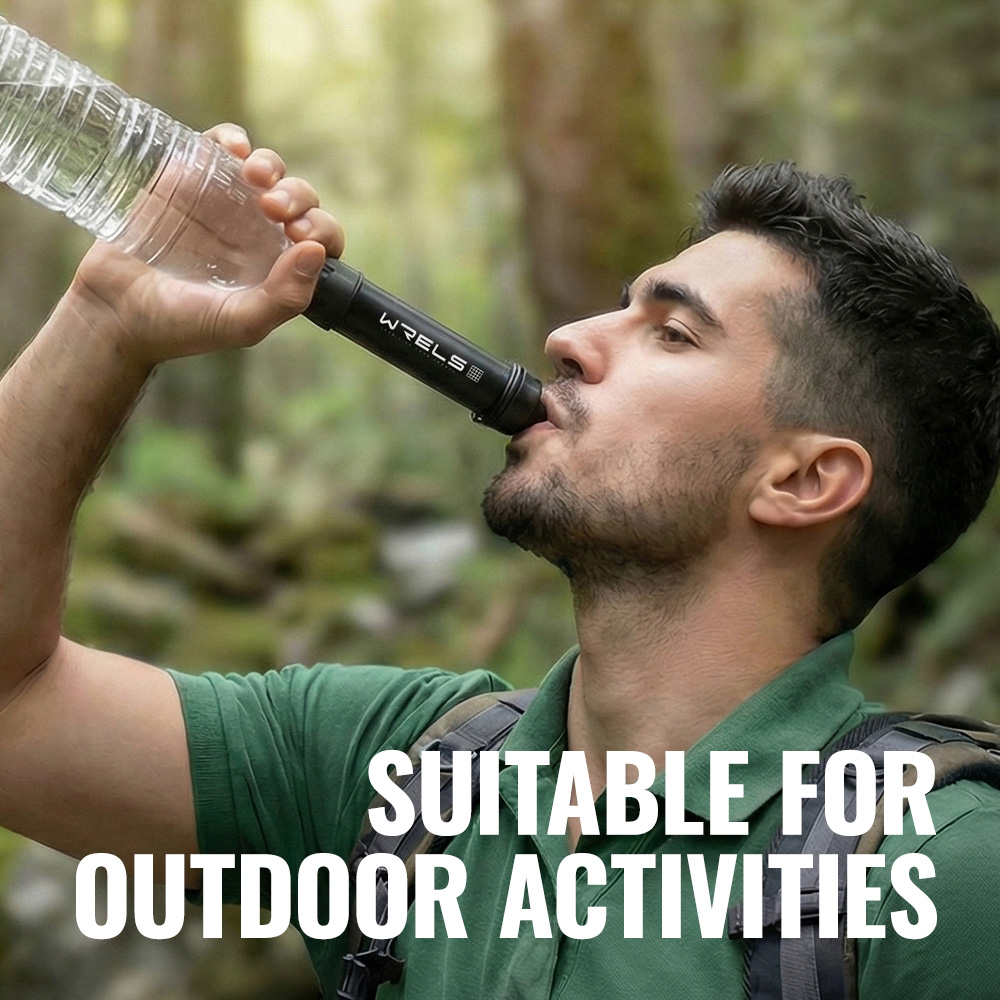 WRELS 야외 정수기 휴대용 직접 마시는 미니 정수  - Outdoor Camping Water Filter 리뷰 및 가격