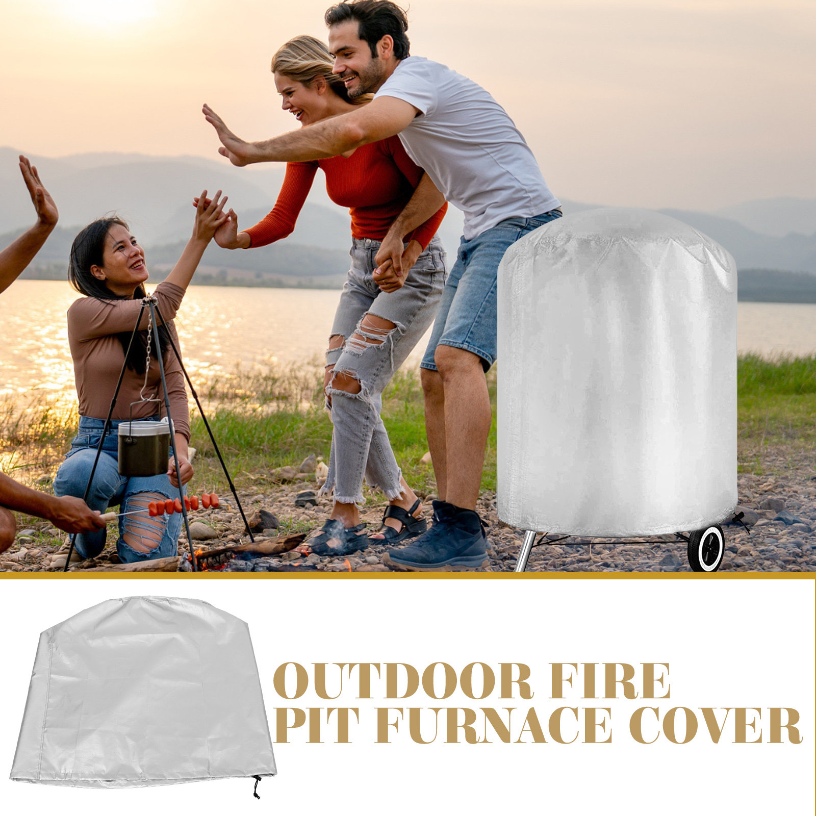 야외 바베큐 그릴 커버, 헤비 듀티 방수 가스 바베큐  - Outdoor Camping Stove 리뷰 및 가격