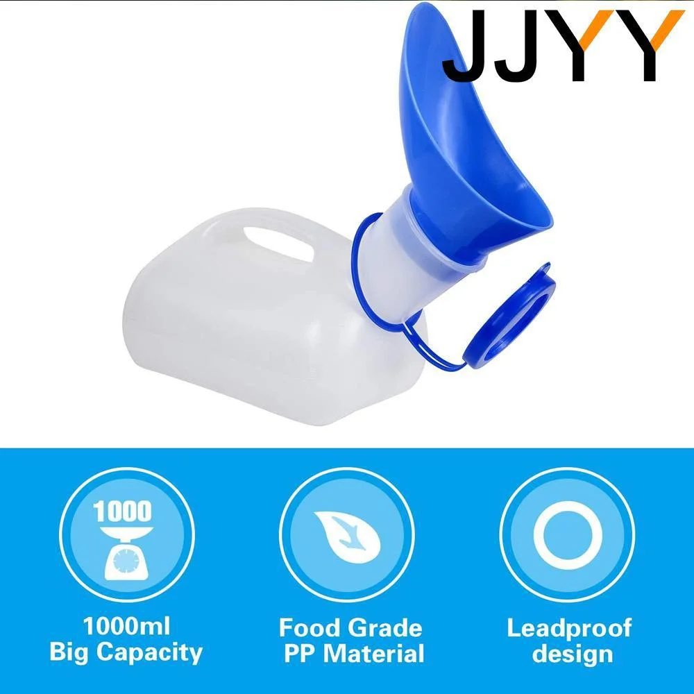 뚜껑과 깔때기가있는 남성 여성을위한 남여 소변기 병 여 - Outdoor Camping Urinal 리뷰 및 가격
