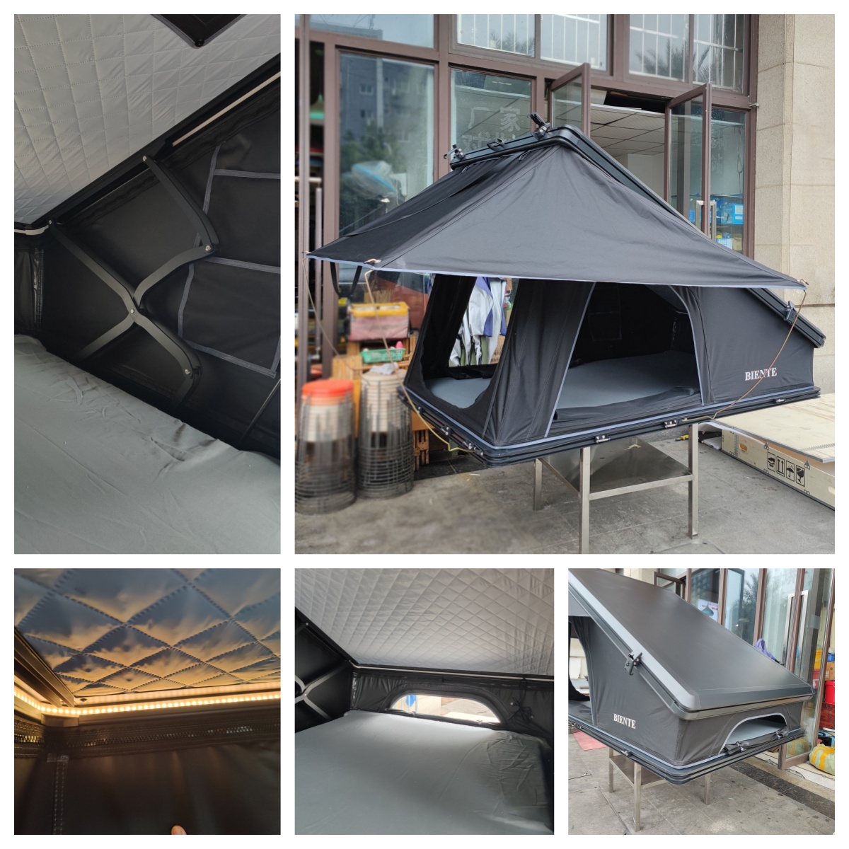 호주산 삼각형 알루미늄 하드쉘 4계절용 차량 루프탑 텐 - Outdoor Camping Australia 리뷰 및 가격