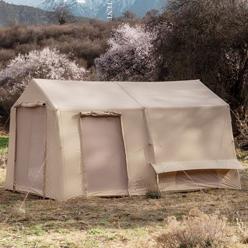 두 개의 방과 하나의 홀이 있는 중국산 야외용 풍선 캠 - Outdoor Camping Australia 리뷰 및 가격