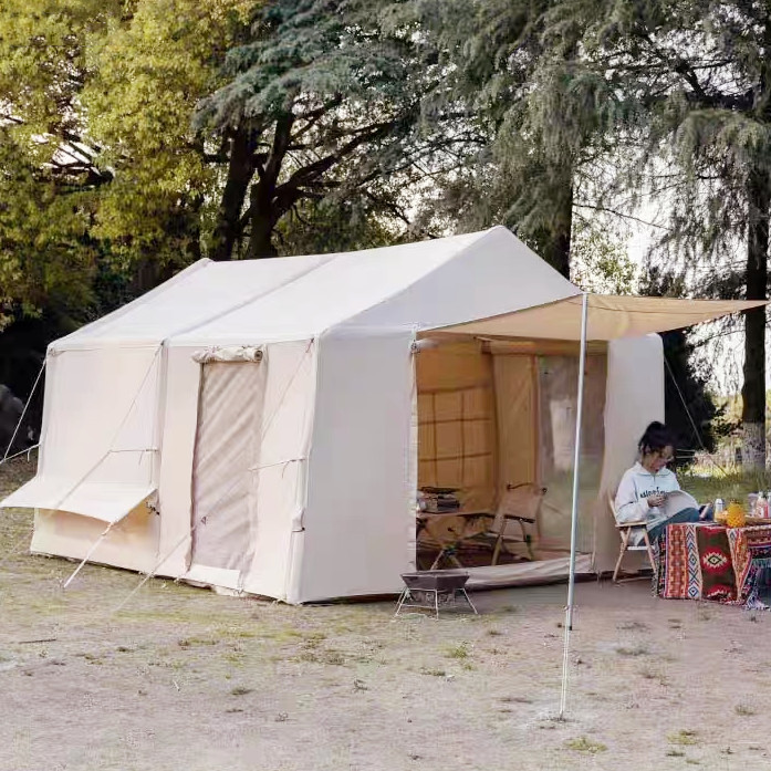 두 개의 방과 하나의 홀이 있는 중국산 야외용 풍선 캠 - Outdoor Camping Australia 리뷰 및 가격