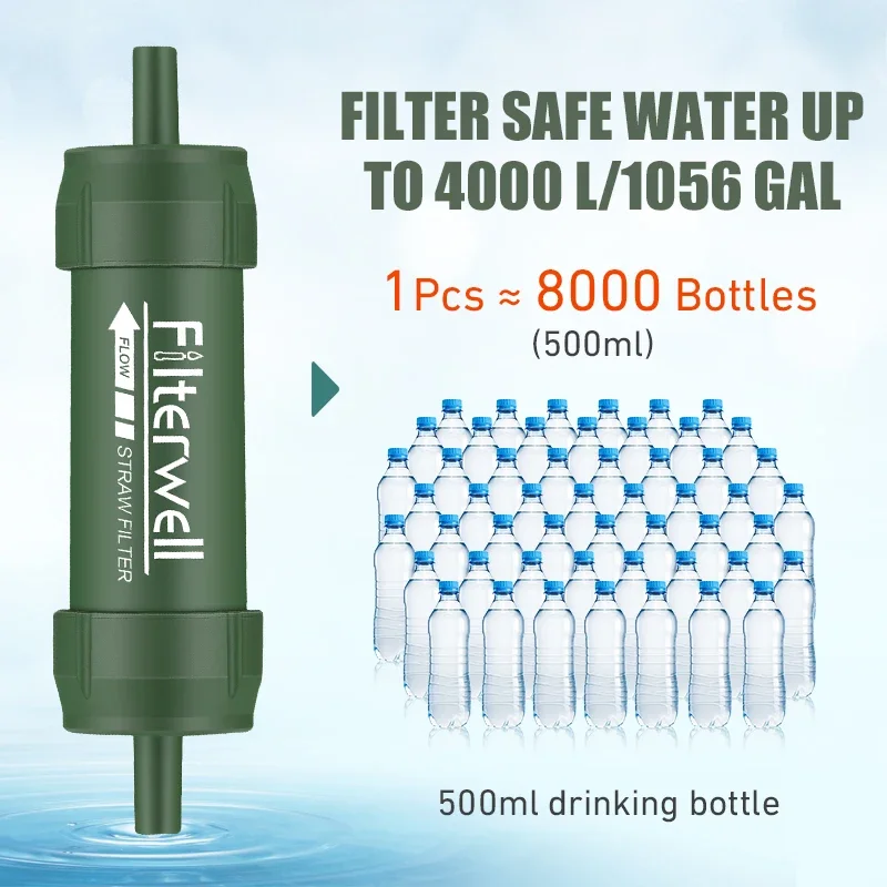 Westtune 야외 미니 워터 필터 밀짚 캠핑 정화  - Outdoor Camping Water Filter 리뷰 및 가격