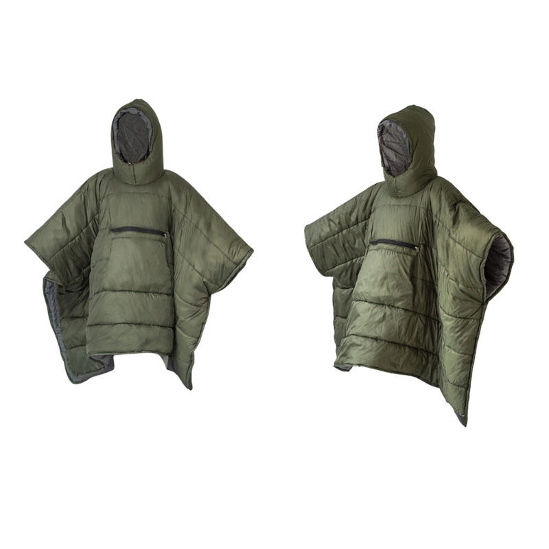 셀프 접이식 야외 캠핑 따뜻한 수면 가방, 겨울 판초  - Outdoor Camping Sleeping Bag 리뷰 및 가격